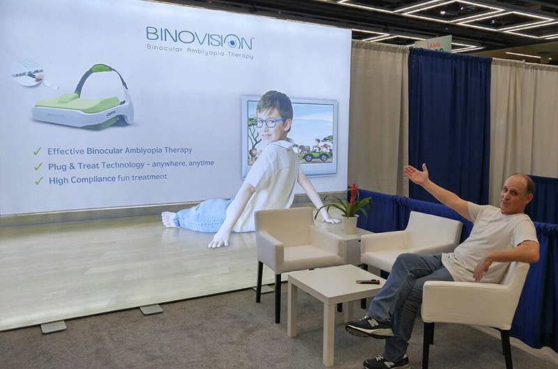 Medisim Displays its Binovision Product at ARVO 2016